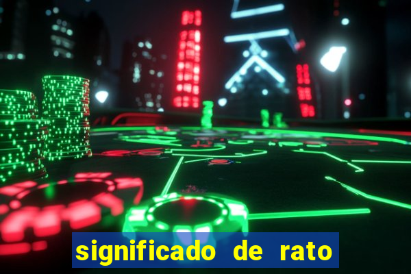 significado de rato na umbanda